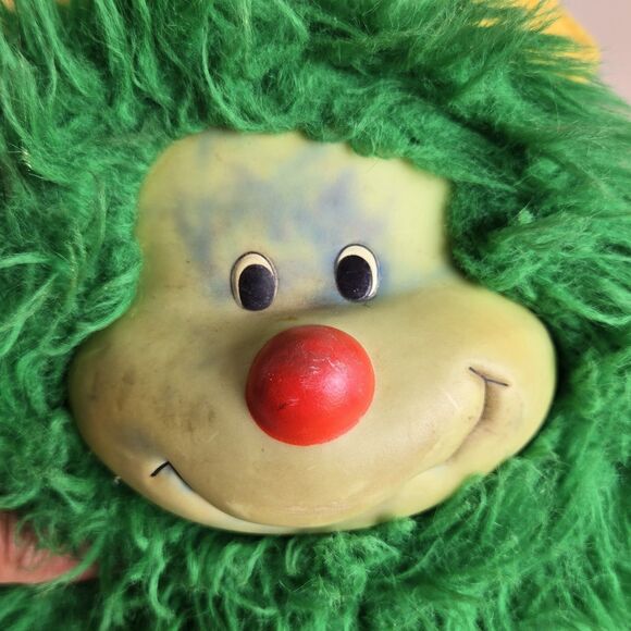 Rainbow Brite Sidekick Lucky Green Sprite Plush Doll Hallmark Mattel 80s Vintage - Picture 6 of 10
